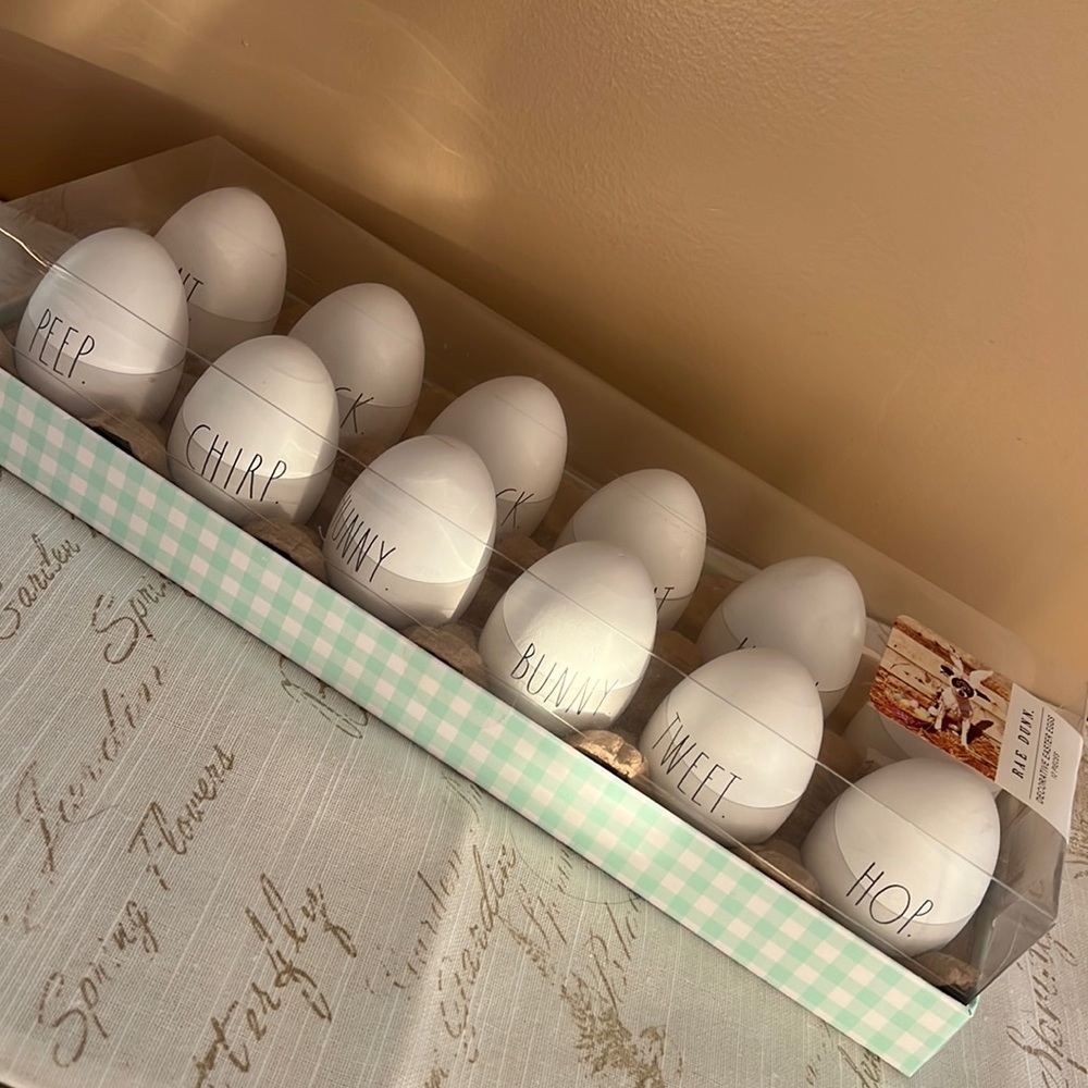 Rae Dunn Decorative Easter Eggs
